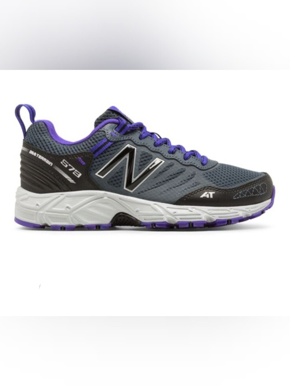 New Balance Sneakers 573 All Terrain Trail Purple & Gray Women's 9